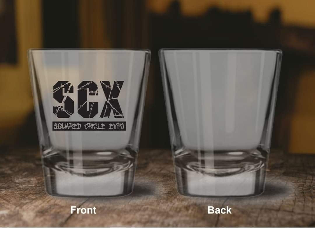 SCX Shot Glass (ECW style)
