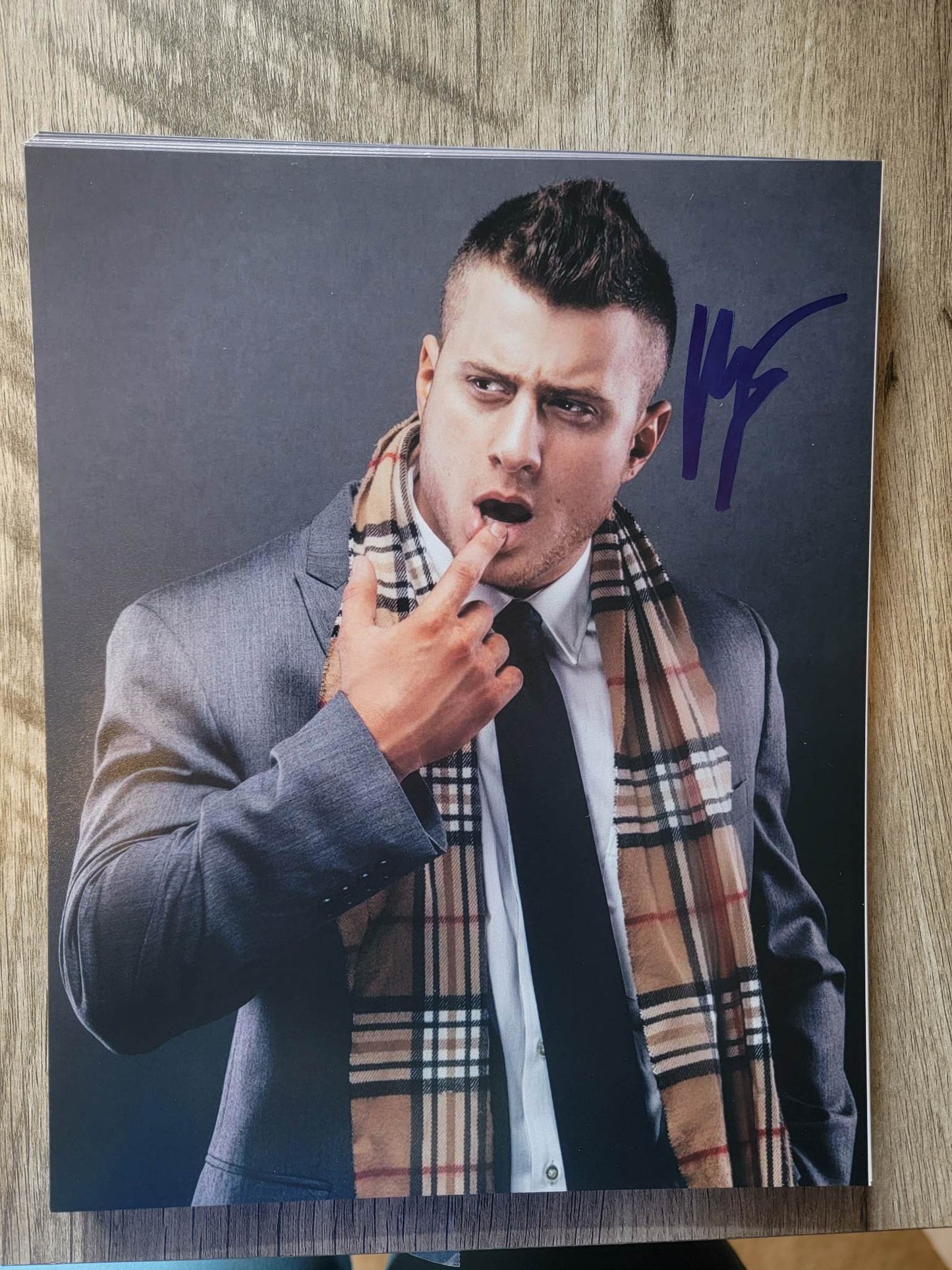 MJF Autographed 8x10 (Photo A)