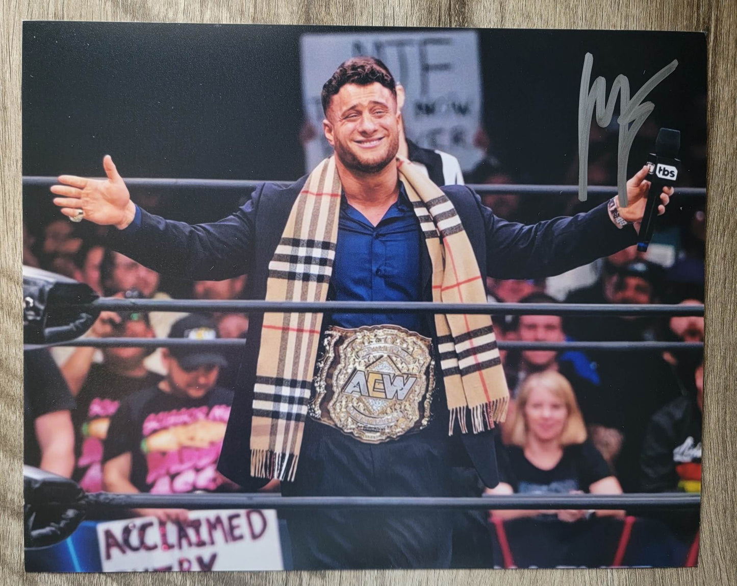 MJF Autographed 8x10 (Photo B)