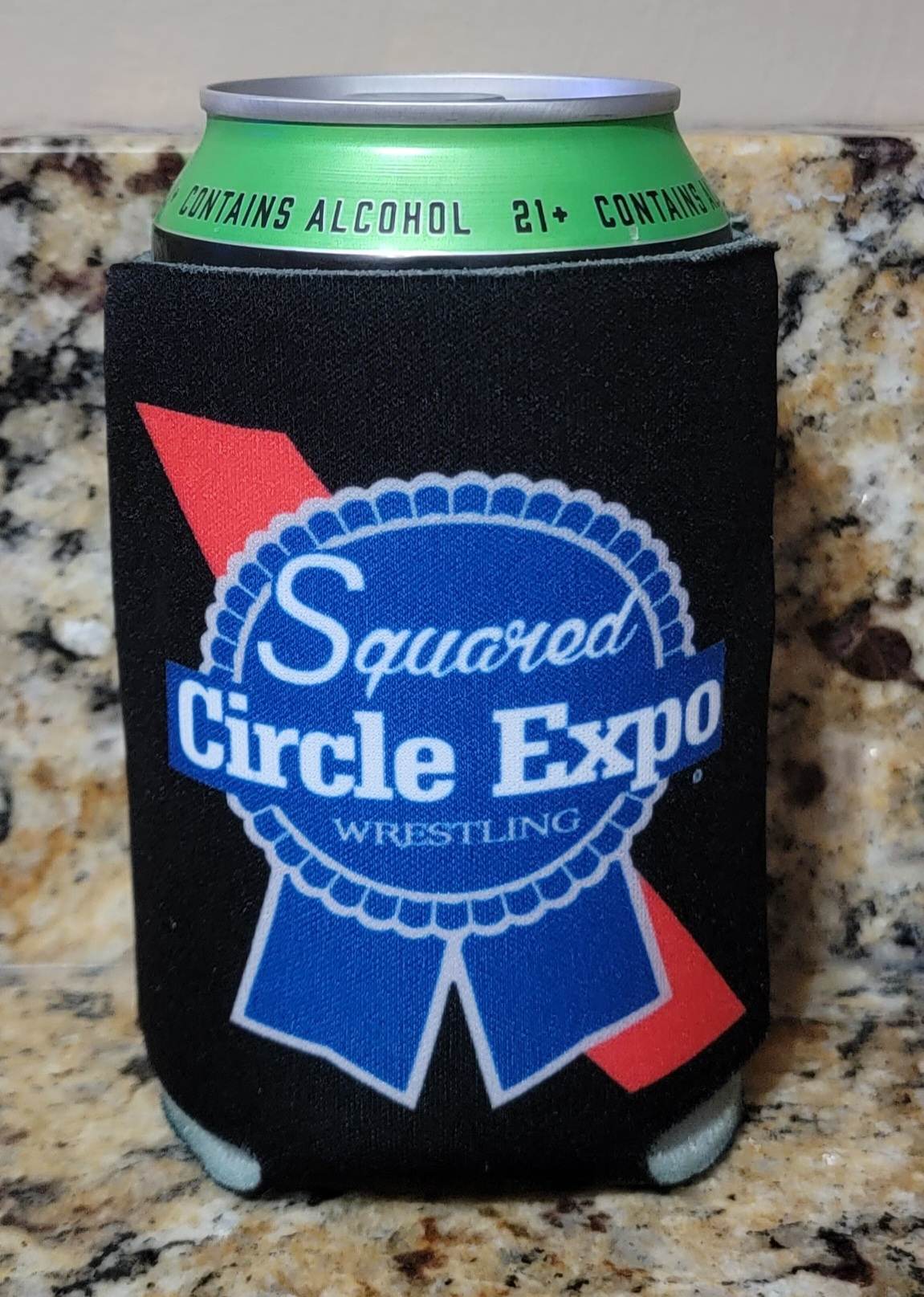 Squared Circle Expo Koozie